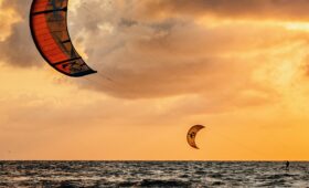 Kitesurfing Tunisko