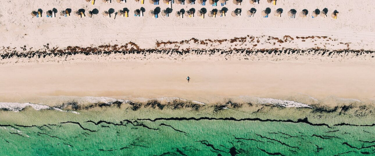 Pláž na Djerbě
